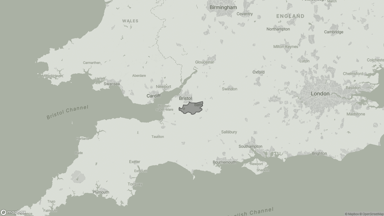 Map of Best Live-in Carers in Bath and North East Somerset showing towns we provide care in