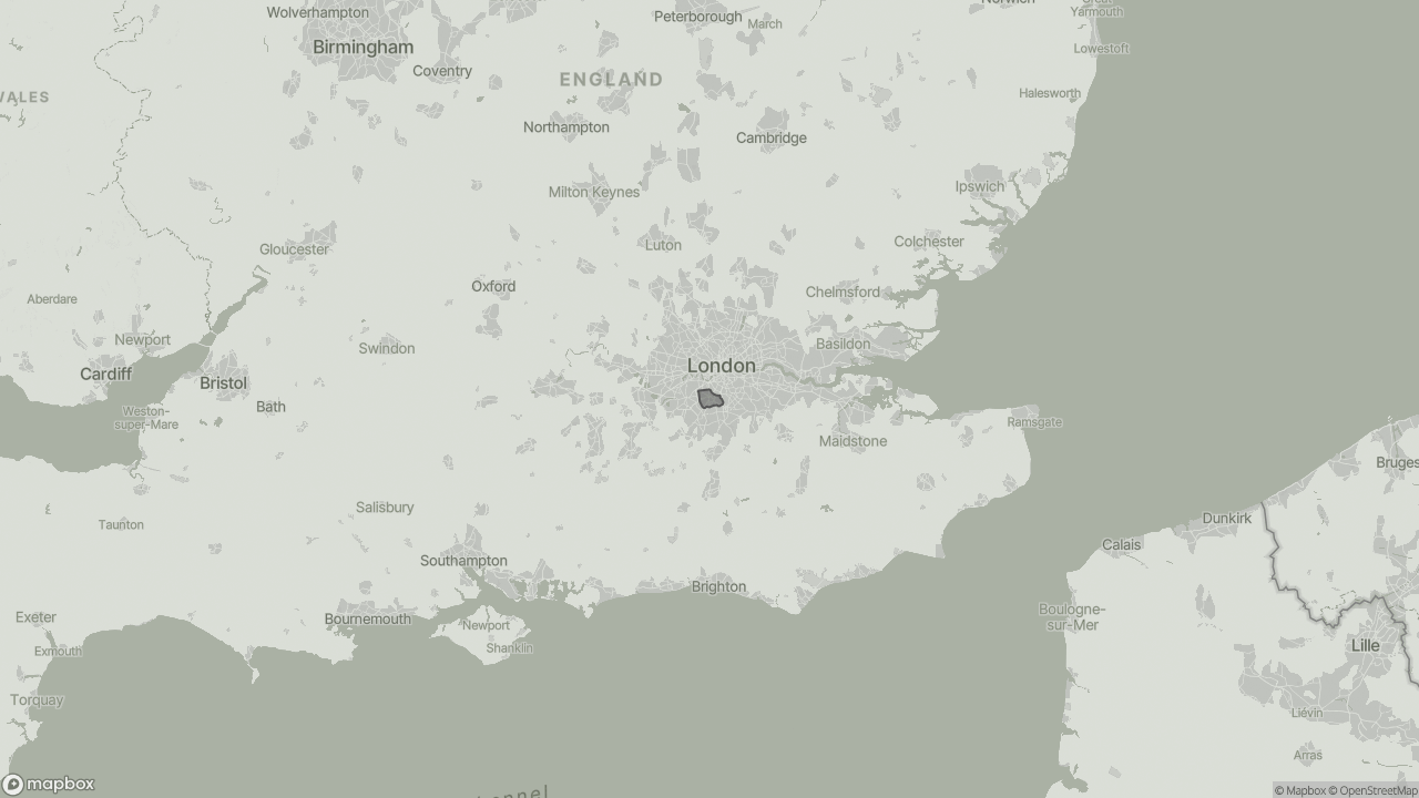 Map of Funding Live-in Care in Merton showing towns we provide care in