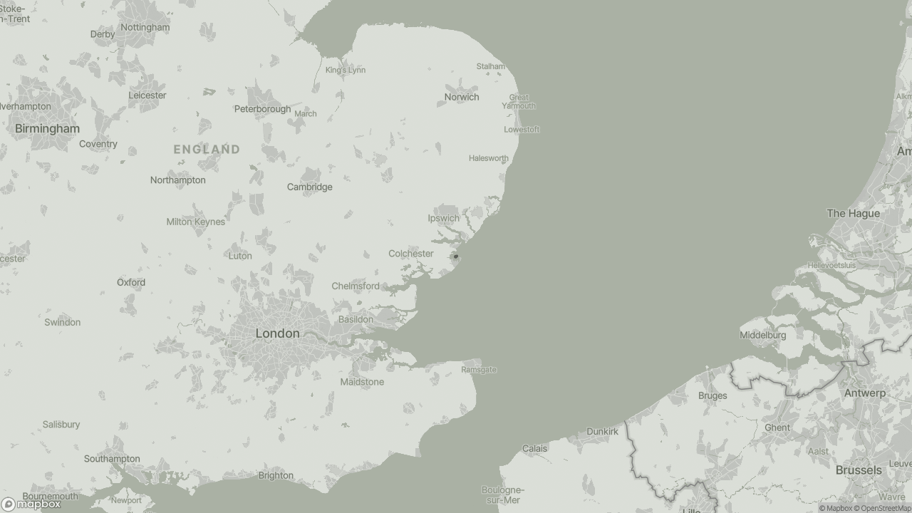 Map of Funding Live-in Care in Southend-on-Sea showing towns we provide care in