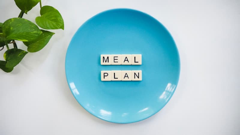 A meal plan can be a good way to help your loved one manage their nutrition