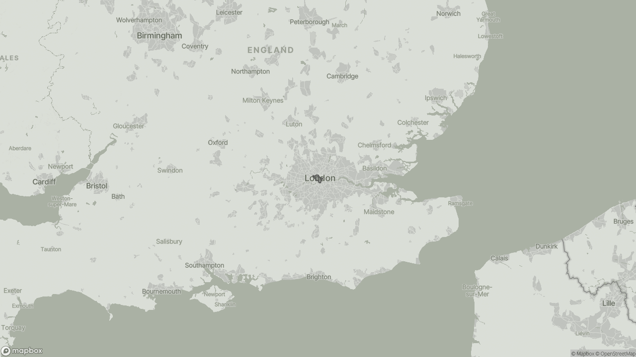 Map of Cost of Live-in Care in Westminster showing towns we provide care in